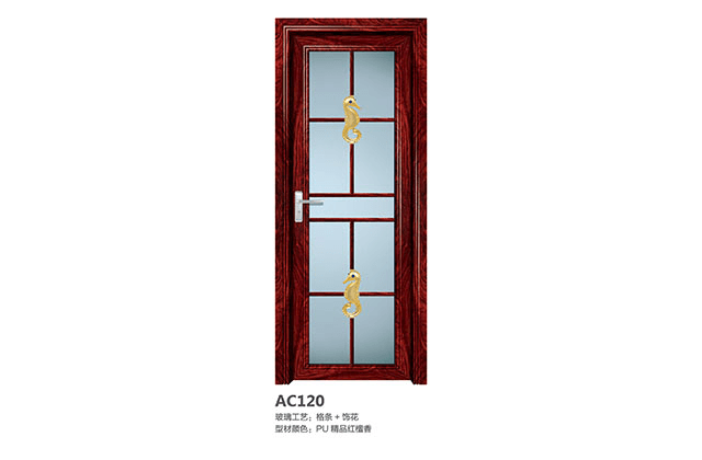 公爵平开门AC120PU精品红檀香